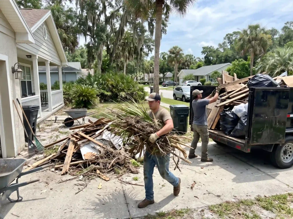 Debris Gone Fast in St. Augustine